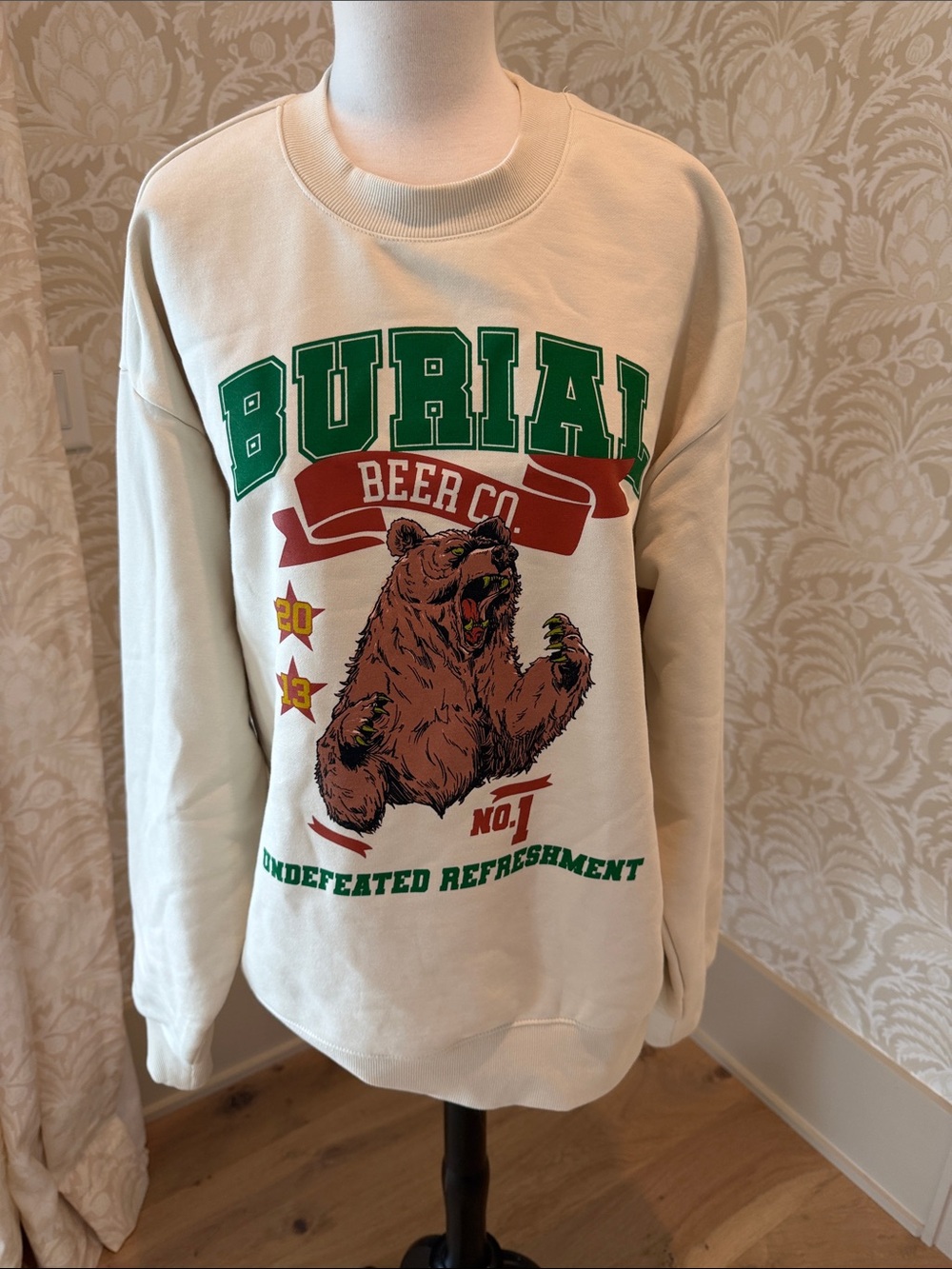 Burial Beer Co Grizzly Graphic Sweatshirt - Men